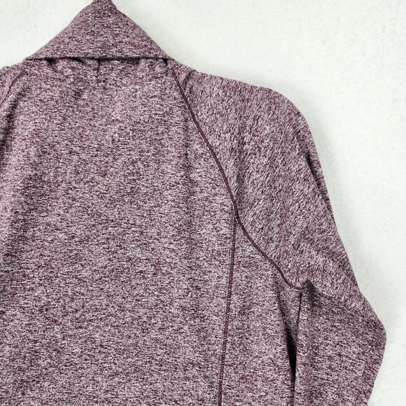 Duluth Trading Sweater Womens Small Purple Heathered Turtleneck Pullover Tunic - Picture 10 of 10